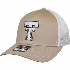 WYTCUSTOM Adult CSC Texas Tech Vault Double T Trucker Cap