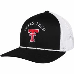 WYTCUSTOM Adult CSC Texas Tech Vault Double T Trucker Cap