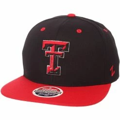 ZEPH01 Adult Zephyr Texas Tech Z11 Flat Bill Cap