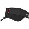 GEAR/ALTAPP Men's Under Armour Texas Tech Iso-Chill Armour Visor -Sports Equipment Sales UC1966TT9