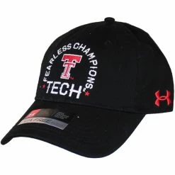 1UND01 Men's Under Armour Texas Tech Throwback Fearless Champions Adjustable Cap