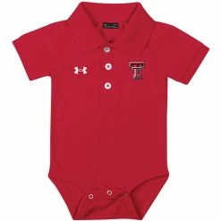 GEAR/ALTAPP Infant Under Armour Texas Tech Polo Onesie