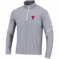 GEAR/ALTAPP Men's Under Armour Texas Tech Throwback Gameday Mesh 1/4 Zip