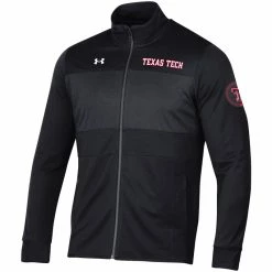 GEAR/ALTAPP Men's Under Armour Texas Tech Knit Warm-Up Jacket