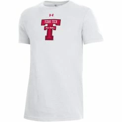 GEAR/ALTAPP Youth Under Armour Texas Tech Throwback Double T S/S Tee -Sports Equipment Sales UY0706 2